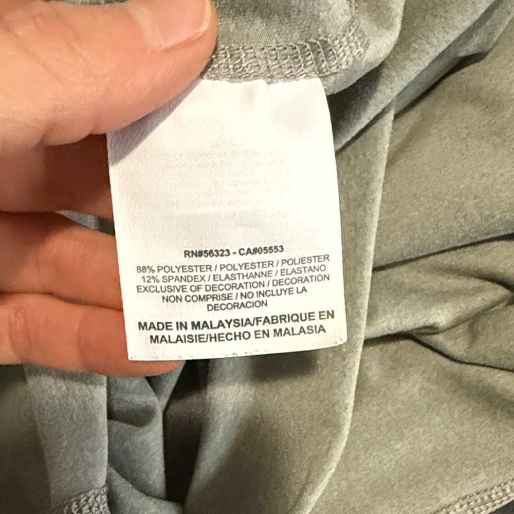 Nike Women's Long Sleeve Top - Gray and Orange - Picture 8 of 9